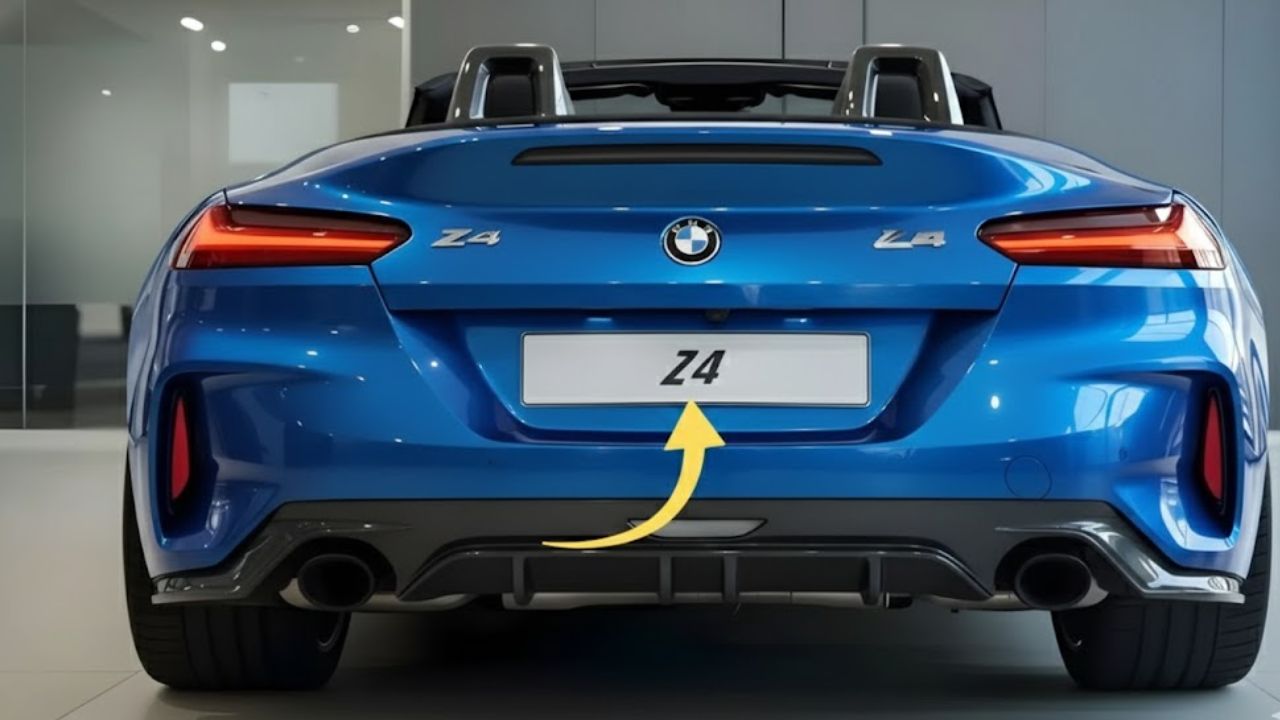 2026 BMW Z4 Roadster Launched – 382 HP Turbo Engine, Luxury Interior,